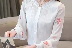 新出“雪纺衫”，款款美丽洋气巨显嫩图片