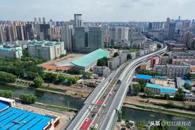 太壮观！空中俯瞰沈阳首条南北方向快速大动脉南北快速干道图片