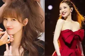 撩起刘海的金莎，是美艳独立的变身Maria图片