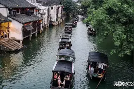 乌镇西栅，人道天连水我意水接天，风啊水啊一顶桥，江南行4图片