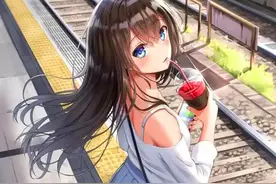 动漫女生最美眼神插画图集！当我看到她的眼睛时，我心动了图片