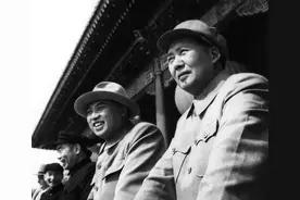 1953年国庆，主席邀请老农陈添裕登天安门，来人却是陈的弟弟图片
