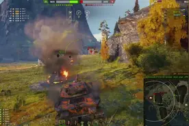 坦克世界：绝顶的四根履带，装甲强到可以防核弹视频封面