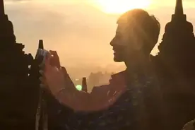 神会玩丨在全世界最大的佛塔婆罗浮屠，享用一份日出盛宴图片