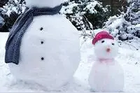 哈尔滨出雪人标准：雪人成型后保持两个月内不融化图片