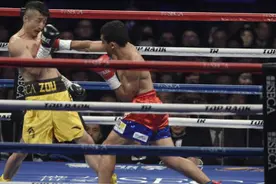 王者归来！邹市明完美TKO取胜 夺国际金腰带图片