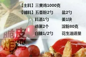 超好吃的脆皮炸鸡，今天晚上吃这个！图片