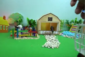 亲子早教益智玩具，有趣的农场玩具学习认识牛马狗猪鸡等动物视频封面