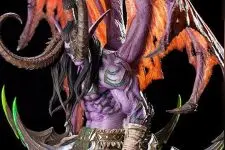 《魔兽》伊利丹新手办曝光 效果震撼图片