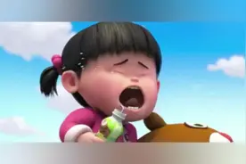 光头强真不会哄小女孩，越哄越哭！