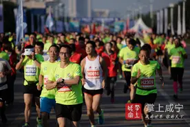 香城泉都新名片！咸宁国际温泉马拉松赛引爆激情图片