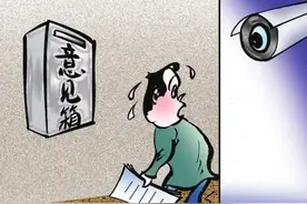 摄像头下的意见箱图片