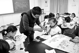 固安让“非遗”在小学校园生根发芽图片