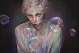 没人知道他是谁，他画下了少年独自一人时最美的样子！图片