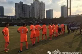 老甲A丨唐晓程进球 鲁能泰山元老队1-3不敌陕西图片