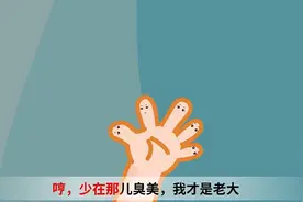 六一儿童网：嘟拉童话故事之我的手指会说话“手指的争吵”视频封面