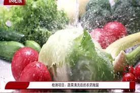 （权威实验室）蔬菜去农残 清水泡30分钟最好