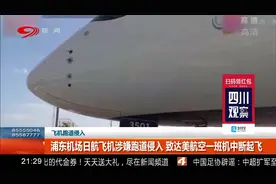 浦东机场日航飞机涉嫌跑道侵入，致达美航空一班机中断起飞！视频封面