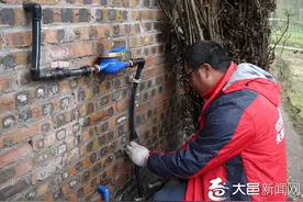 寒潮冻裂水表 本月底将全部修复图片