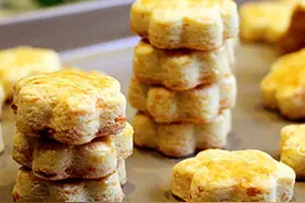 切达芝士饼干的做法图片