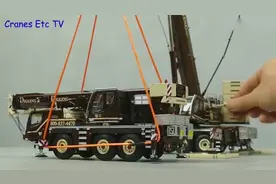 WSI Liebherr 利波海尔LTM1350 起重机 350吨吊车仿真合金模型视频封面