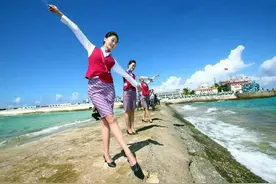 水兵给永暑礁空姐写情书：你负责美丽 我守护你图片