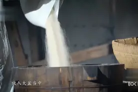 江西传统手工米粉是如何做出来的，过程很辛苦