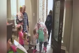 小安妮家族的故事：网红五胞胎过三岁生日，一晃五个娃都这么大了