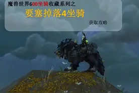 要塞4个坐骑小伙伴们快去收集吧。视频封面