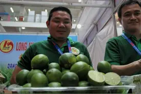 第十六届中越河口边交会 越南水果受热捧图片