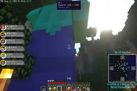 Minecraft神奇宝贝EP13打BOSS刷mega石（打不过）「我的世界」