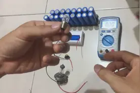 万用表测试18650电池内阻方法