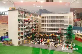 乐高玩具拼出的老香港图片