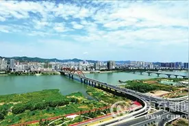 南充五座跨江桥 打通两岸互通“经脉”图片