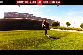 大神在民间！2015年度民间足球25大犀利杂耍技巧秀图片