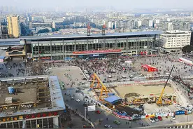 成都火车北站将迎最大规模改造 将变成都“新脸面”图片