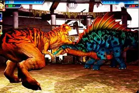 侏罗纪恐龙世界 迷齿中棘龙和似鳄翼龙视频封面