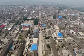 山西风之最美家乡——河津小梁西梁村航拍