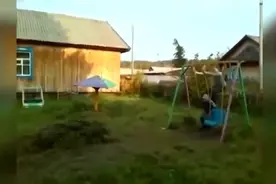 两个人荡秋千，你会玩吗，很适合小情侣呢视频封面