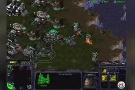 星际争霸1代重温，人族打7个电脑，封口憋大舰带科学球出去扫荡视频封面