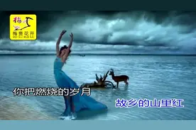 祁隆《又见山里红》你把燃烧的岁月，融化在我心里头图片