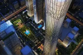 北京在建第一高楼中国尊已施工至84层 突破400米图片