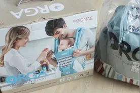抱娃工具：韩国POGNAE ORGA有机棉腰凳背带图片