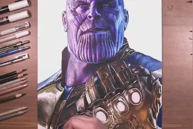 灭霸之无限手套，跟着来你也会画