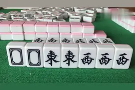 小伙第一次打麻将摸成东西南北齐聚一堂，都不知道这个是什么牌！