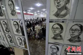 美术类艺考考生福州备战艺考图片