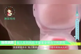 胎儿在妈妈肚子里喝什么难道是喝尿长大的真相你了解吗