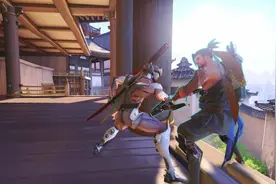 「守望先锋」CG与游戏的区别，其实半藏和源氏一起开大是这样的视频封面