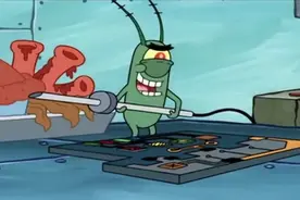 海绵宝宝：吃醋的电脑凯伦，痞老板拥有了新老婆凯伦2号视频封面