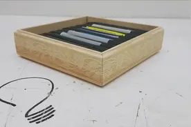 教你用木板制作一组简单的敞口方盒子，方便存储杂物